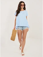 IT BZ blúzka FL10332.80 svetlomodrá