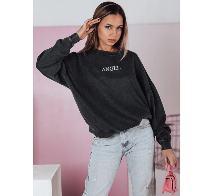 Dámska mikina HALOAURA graphite FashionStreet BY1347