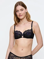Dámska podprsenka Wild Gardenia Florale Bra W - BLACK - black 0004 - TRIUMPH