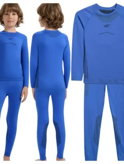 Chlapčenská bezšvová súprava spodného prádla (TOP+spodný diel) 4F 4FJWAW25USEAM248-36S