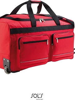 SOL'S Cestovní taška na kolečkách red model 22500804