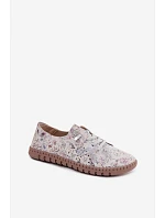 polobotky z přírodního semiše Multicolor model 22147696 - Boto