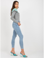 Spodnie jeans NM SP PJ23109.71 niebieski