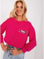 Bluzka RV BZ model 18785588 fuksjowy - FPrice Bluzka RV BZ model 18785588 fuksjowy - FPrice