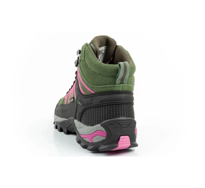 CMP Rigel dámske trekové topánky kožené odolné nepremokavé členkové topánky zelené dámske CMP Rigel dámske trekové topánky kožené odolné nepremokavé členkové topánky zelené dámske