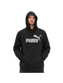 Puma Športové klokanka s kapucňou pánske čierne módne bavlnené pánske