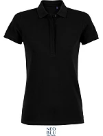 Women Dámské piqué polo deep black model 22500599 - NEOBLU