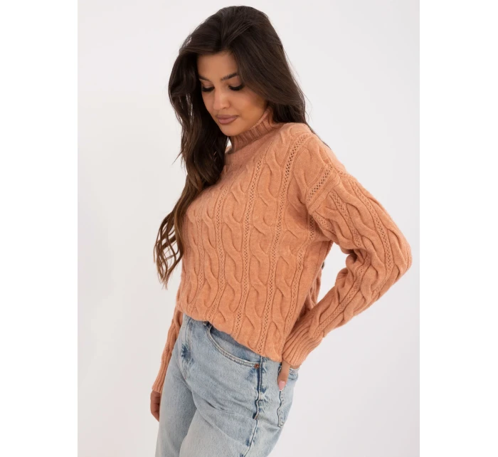 Sweter AT SW model 20459105 jasny pomarańczowy - FPrice