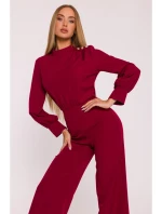 model 21296099 Kombinéza se stojáčkem bordó - Moe