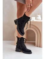 Šnurovací vyšší model 203877 Krok vo veľkom štýle