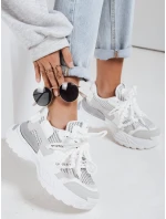Dámské tenisky na vysoké platformě white Dstreet model 21985096 - FashionStreet