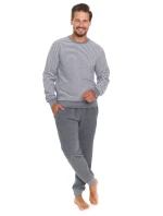 Pánské pyžamo model 21398108 dark grey - Doctornap Pánské pyžamo model 21398108 dark grey - Doctornap