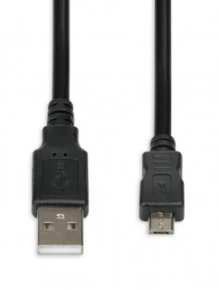 USB 2.0 MICRO kabel  (USB 2.0 typ A USB 2.0 typ A ; ; barva černá) model 21861752 - iBox
