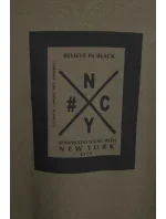 Kaki bunda s kapucňou nadmernej veľkosti