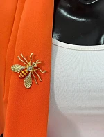 Brošňa včela A-2-21-9 červená