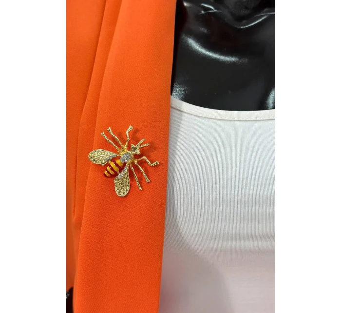 Brož  červený model 18754327 - K-Fashion