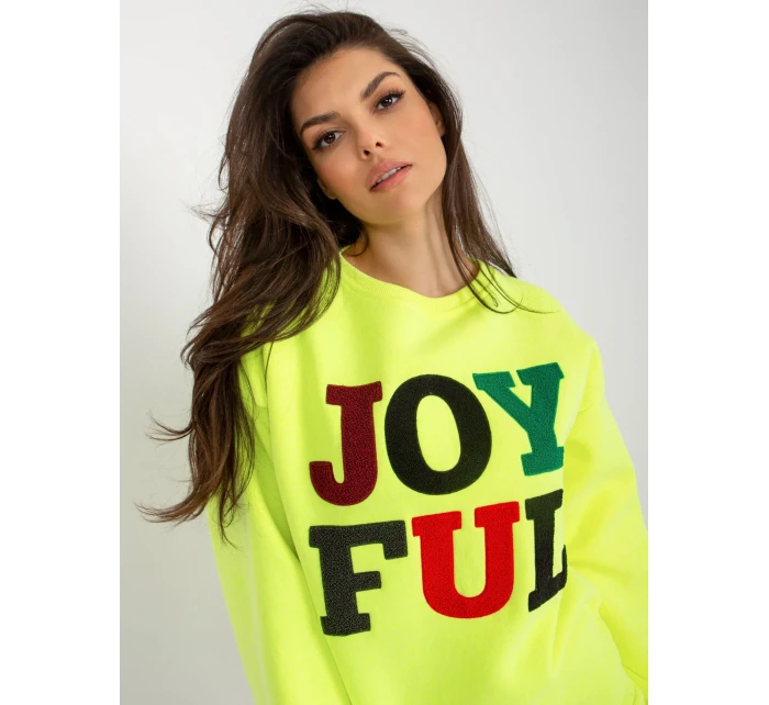 Mikina EM BL 617 5.00X fluo žltá Mikina EM BL 617 5.00X fluo žltá