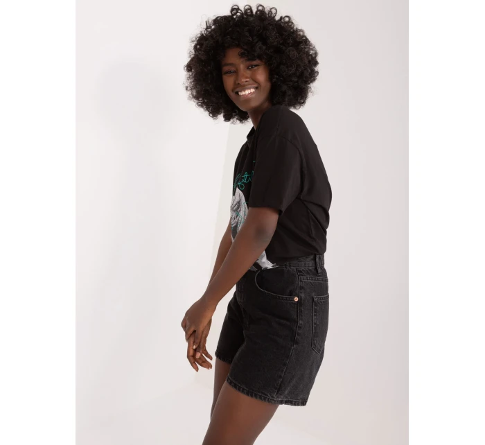 T shirt PM TS model 21185770 czarny - FPrice