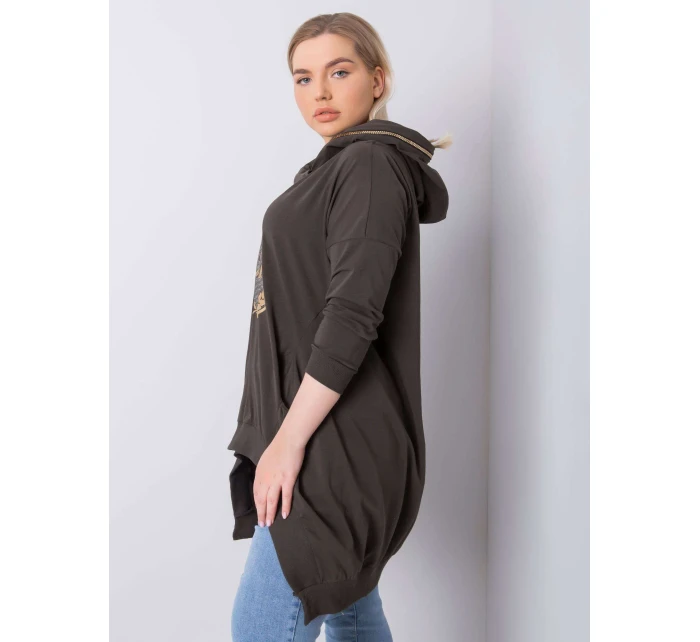 Mikina RV BL 6464.46P tmavá khaki Mikina RV BL 6464.46P tmavá khaki