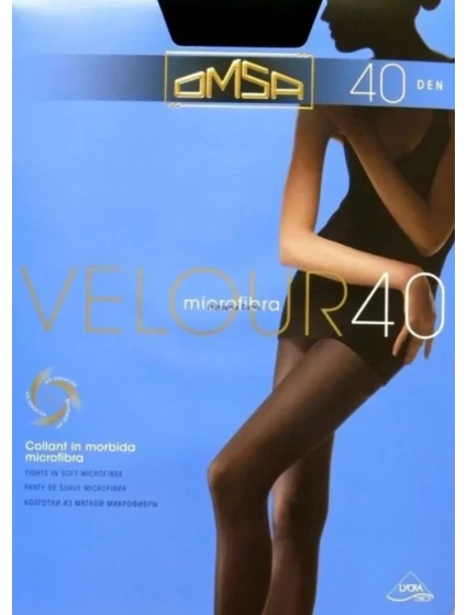 Velúrové pančuchy 40-5