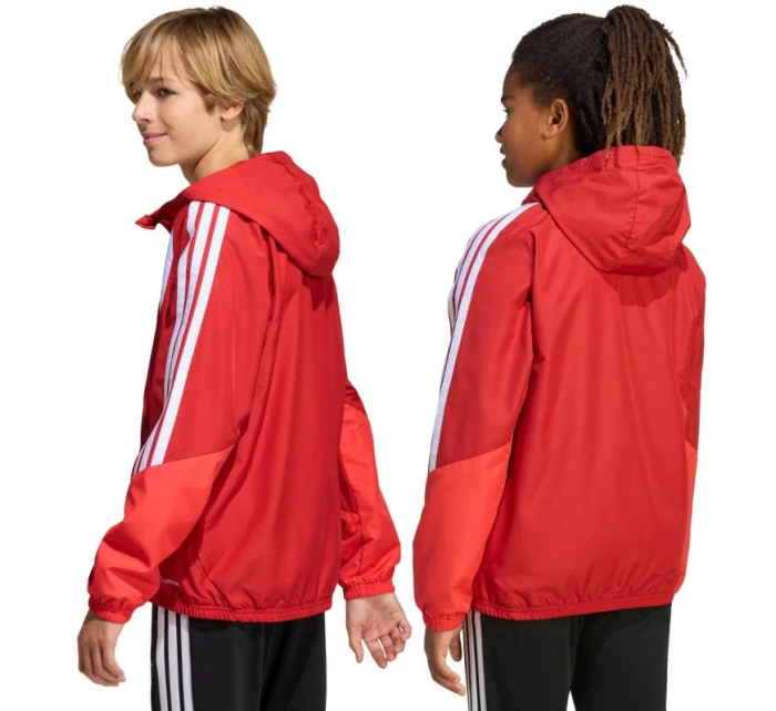 Detská bunda adidas Tiro 26 Competition All Weather červená KB0155