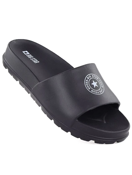 Dámske žabky na platforme k bazénu čierne Big Star TT274A043 Dámske žabky na platforme k bazénu čierne Big Star TT274A043