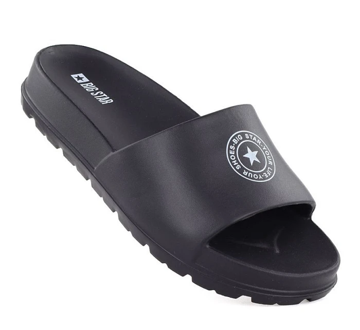 Dámske žabky na platforme k bazénu čierne Big Star TT274A043 Dámske žabky na platforme k bazénu čierne Big Star TT274A043