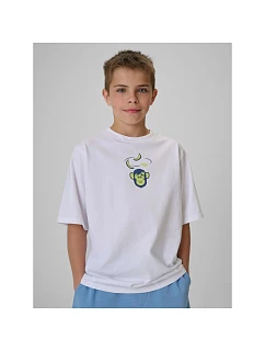 Chlapecké volné tričko s potiskem model 22334936 - 4F