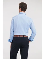 Kontrastní košile s dl. rukávem vzor rybí kost 11. grey model 22476056 - Russell Athletic Kontrastní košile s dl. rukávem vzor rybí kost 11. grey model 22476056 - Russell Athletic