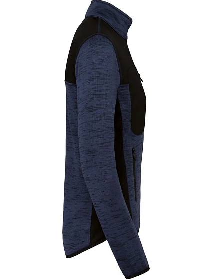 Dámská pracovní pletená fleecová bunda 20. navy melange/black model 22448872 - WK Dámská pracovní pletená fleecová bunda 20. navy melange/black model 22448872 - WK