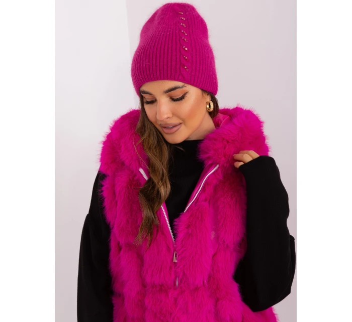 Czapka AT CZ model 21468359 fuksjowy - FPrice