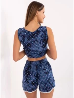 Šortky AT SN 2501A.02 tmavo modrá Šortky AT SN 2501A.02 tmavo modrá