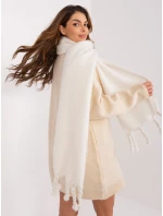 Szalik AT SZ model 19341648 ecru - FPrice Szalik AT SZ model 19341648 ecru - FPrice