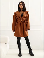 Płaszcz IT PL model 21319823 jasny brązowy - FPrice