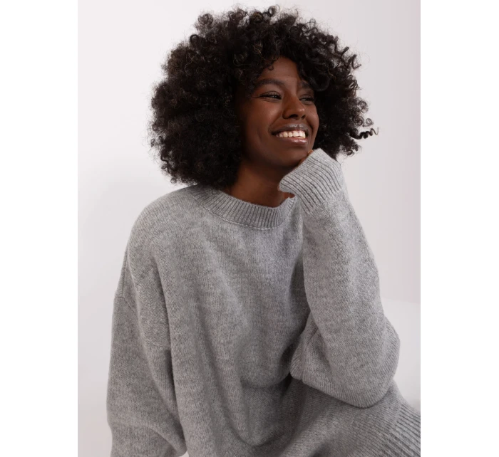 Sukienka LC SK model 19341653 szary - FPrice Sukienka LC SK model 19341653 szary - FPrice