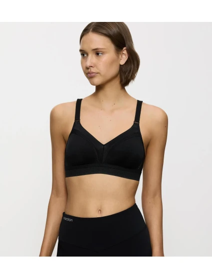 Dámska športová podprsenka Triaction Workout N - BLACK - black 0004 - TRIUMPH