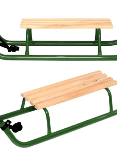 KOVOVÉ SANE PRE 2 OSOBY ZOSILNENÉ ZELENÉ