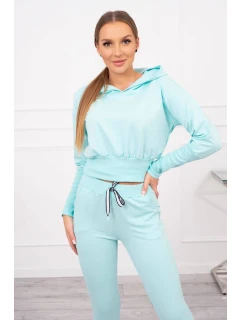 Súprava so širokými rebrovanými manžetami mincovňa