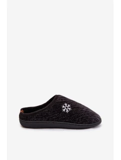 Pánské černé pantofle model 21821694 - Boto