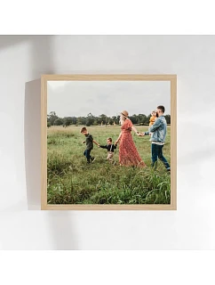 Personalizovaný magický fotorámik – štvorcový 20x20 – fotografia