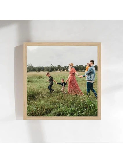 Personalizovaný magický fotorámik – štvorcový 20x20 – fotografia Personalizovaný magický fotorámik – štvorcový 20x20 – fotografia