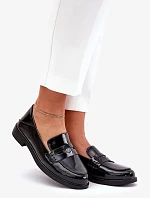 Dámske mokasíny 18100 Black - VINCEZA