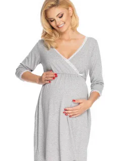 ~Tehotenská nočná košeľa model 147509 PeeKaBoo