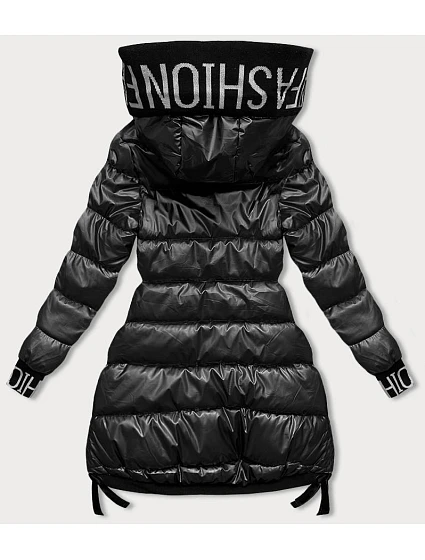 ZIMOWA KURTKA DAMSKA ZE  CZARNA model 21245787 - J.STYLE