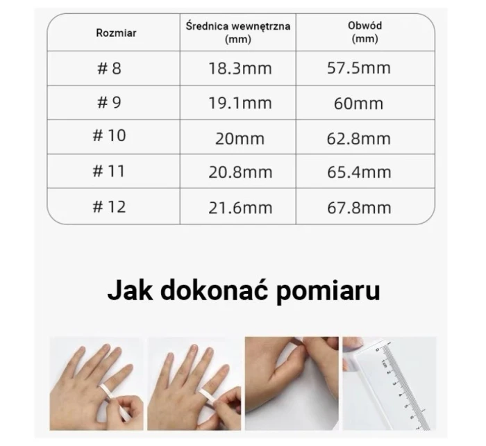 Inteligentný prsteň RUBICON R6 Gold/Silver SIZE-10(US) SMARUB325