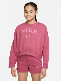 Dívčí mikina Sportswear Flc Crew Jr  Nike model 17545624 - Nike SPORTSWEAR