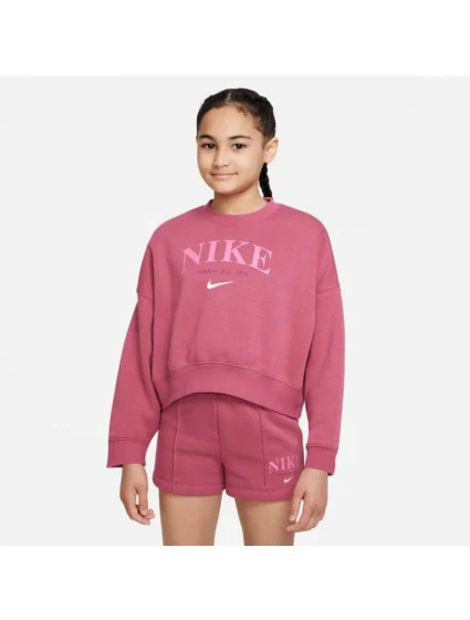 Dívčí mikina Sportswear Flc Crew Jr  Nike model 17545624 - Nike SPORTSWEAR