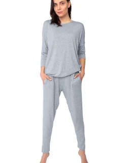 Taliansky módny štýl r.3/4 dlhý rukáv farba: melanž