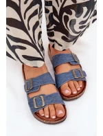 Dámské Pantofle Na Platformě S Přezkami model 21704354 - EVENTO Dámské Pantofle Na Platformě S Přezkami model 21704354 - EVENTO