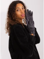 Rękawiczki AT RK model 19381515 ciemny szary - FPrice Rękawiczki AT RK model 19381515 ciemny szary - FPrice